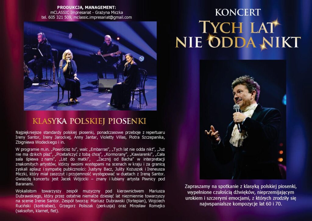 Koncert z okazji Dnia Seniora „Tych lat nie odda nikt”