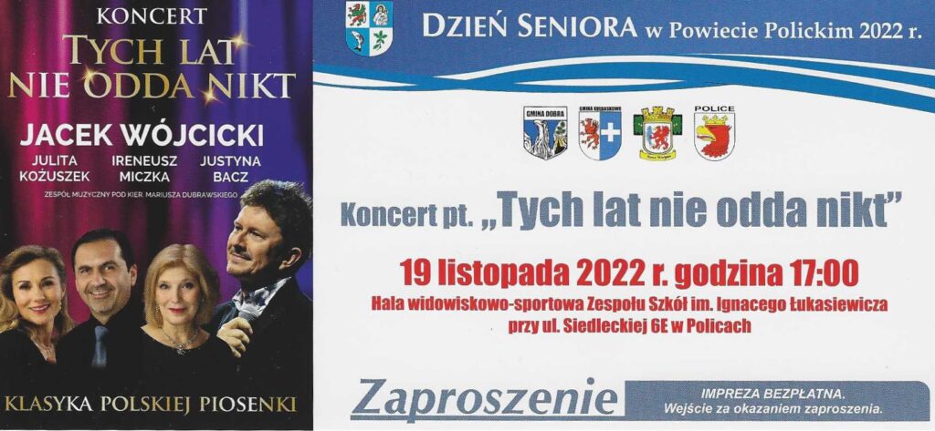 Koncert z okazji Dnia Seniora „Tych lat nie odda nikt”